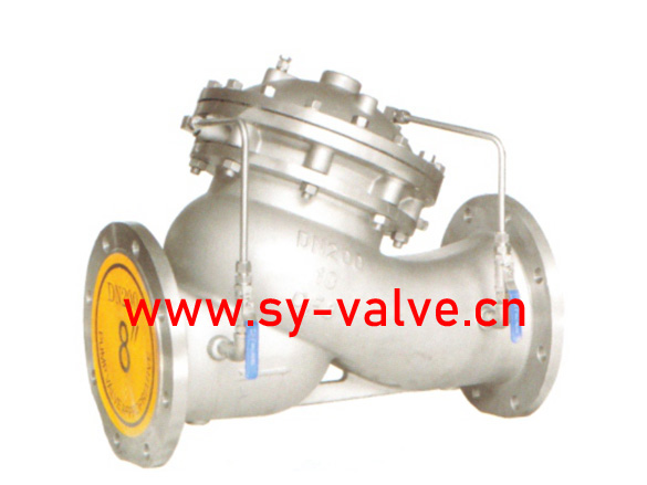 斜体膜片式水力控制阀